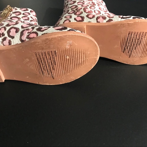 Janie and Jack girls sparkly leopard booties - Picture 11 of 11